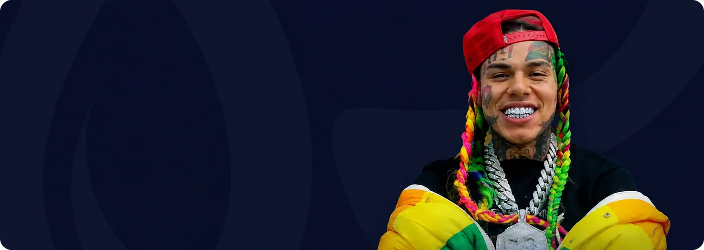 6ix9ine – partenaire officiel de Rainbet
