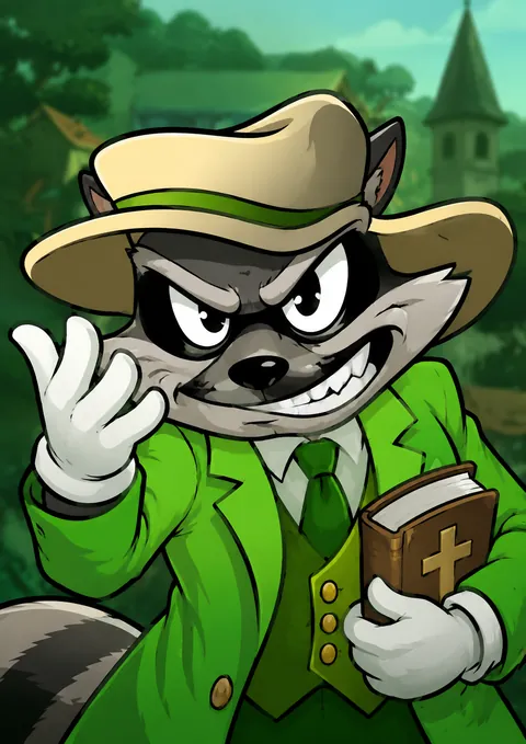 Raccoon Gang – visuel du jeu (illustration)