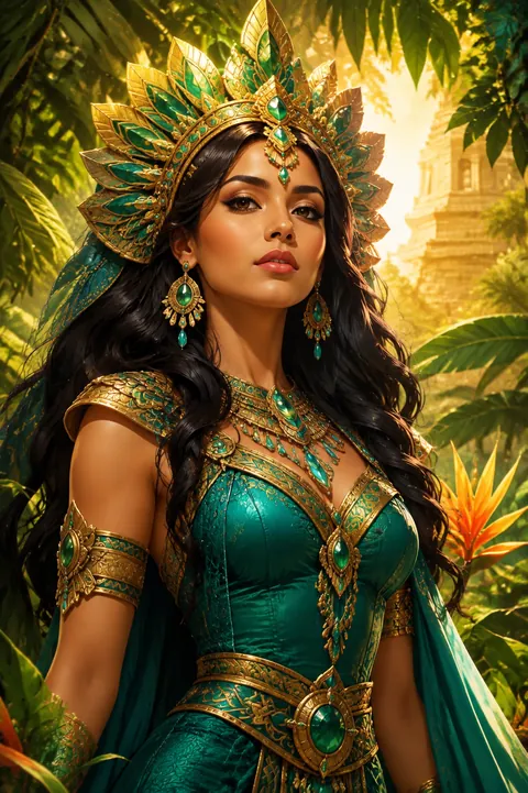 Jungle Queen – visuel du jeu (illustration)