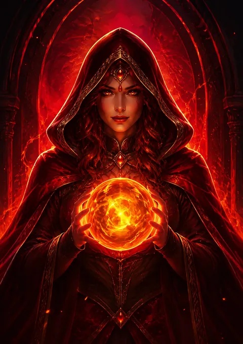 Fire Mage – visuel du jeu (illustration)