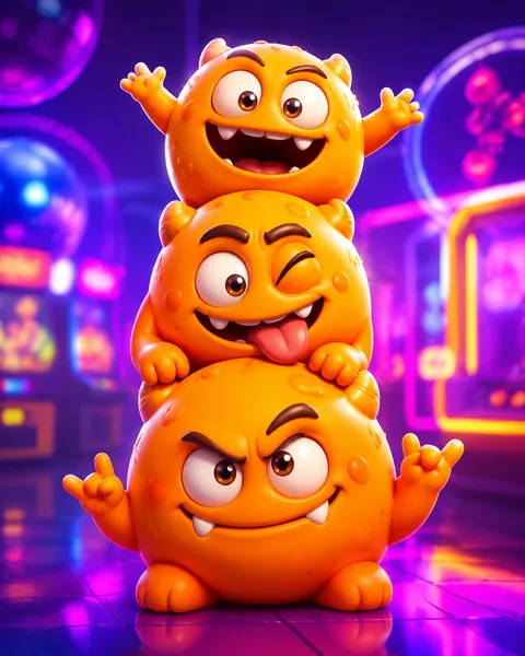 Monster Trio – visuel du jeu (illustration)