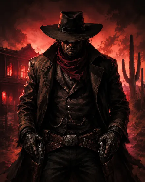 Gunslinger – visuel du jeu (illustration)