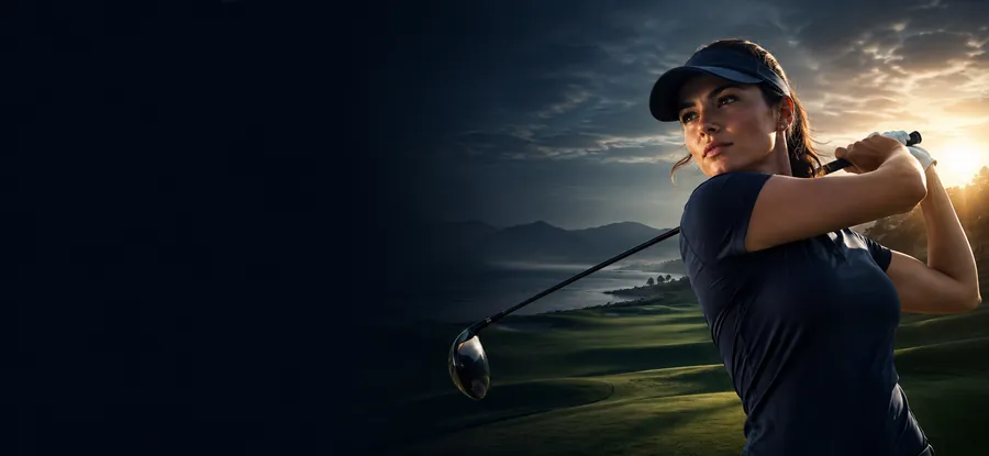 Golf – illustration sportive (sans texte)