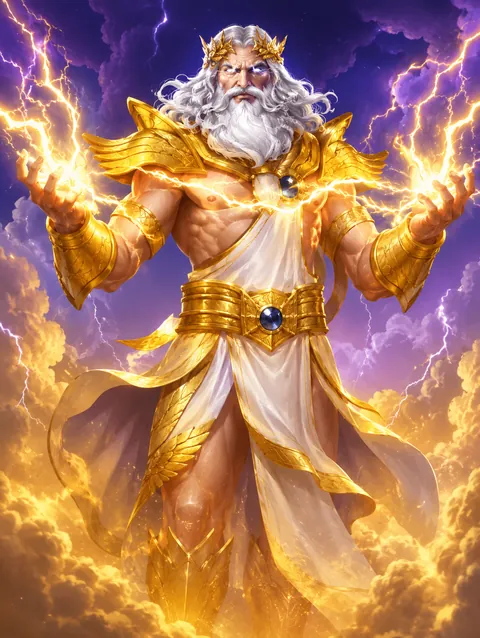 Lightning God – visuel du jeu (illustration)