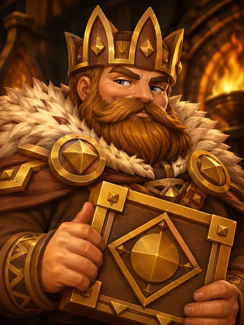Nordic King – visuel du jeu (illustration)