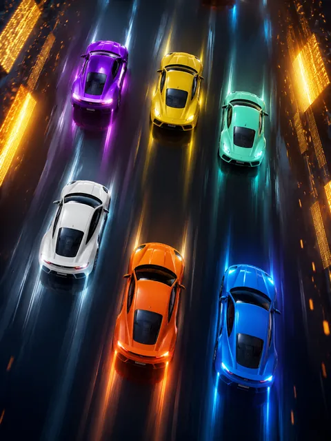 Night Race – visuel du jeu (illustration)