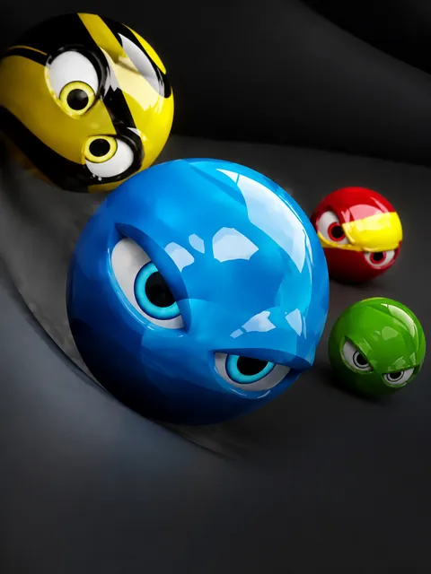 Ball League – game artwork (illustration)
