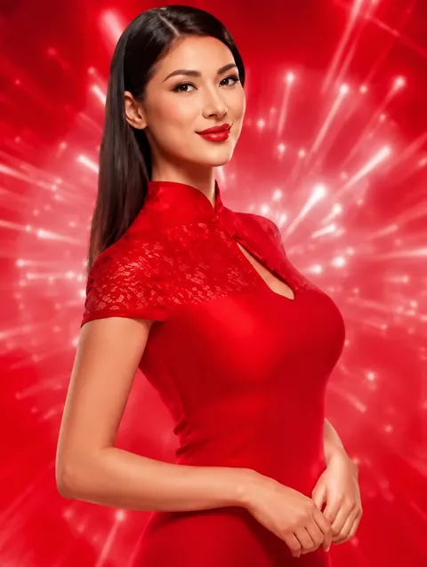 Baccarat Scarlet – game artwork (illustration)
