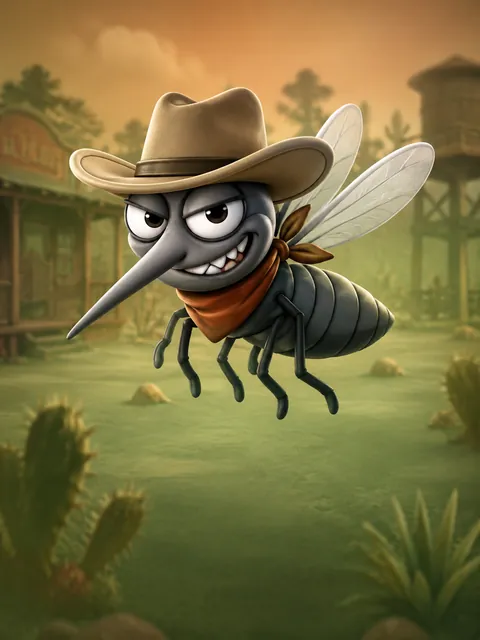 Desert Mosquito – visuel du jeu (illustration)