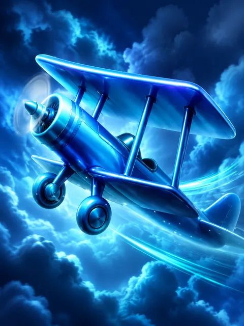 Biplane – visuel du jeu (illustration)