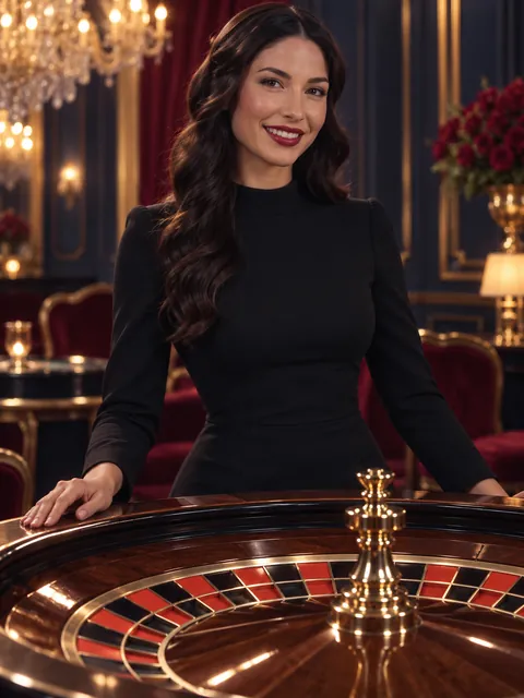 French Roulette – game artwork (illustration)