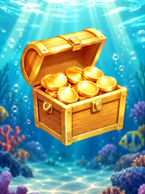 Deep Sea Chest – game artwork (illustration)