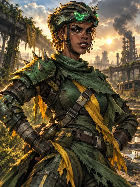 Wasteland Warrior – visuel du jeu (illustration)