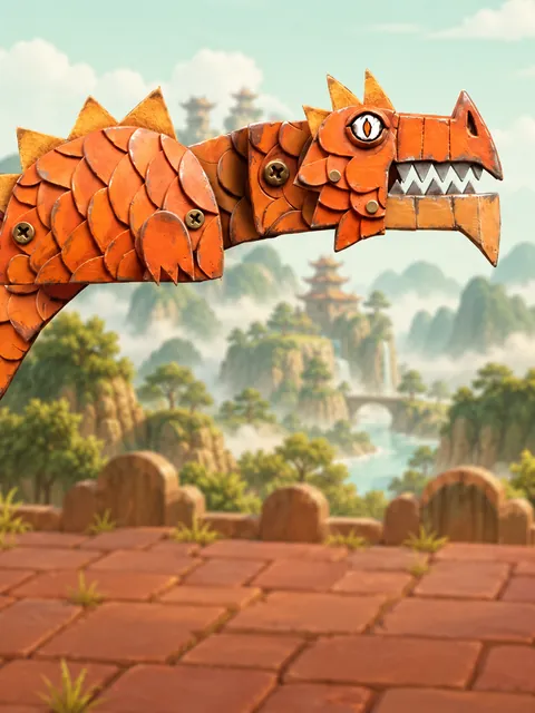 Copper Dragon – visuel du jeu (illustration)