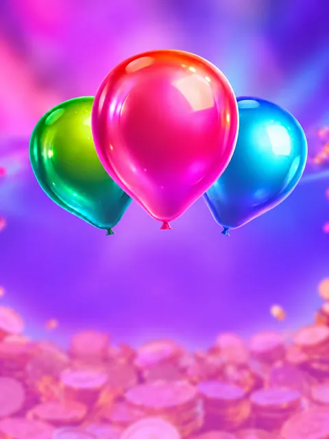 Balloon Party – visuel du jeu (illustration)