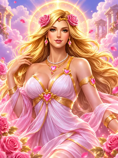 Rose Goddess – visuel du jeu (illustration)