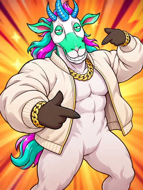 Unicorn Champion – visuel du jeu (illustration)