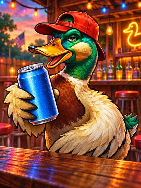 Duck Bar – visuel du jeu (illustration)