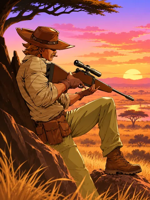 Safari Hunter – visuel du jeu (illustration)